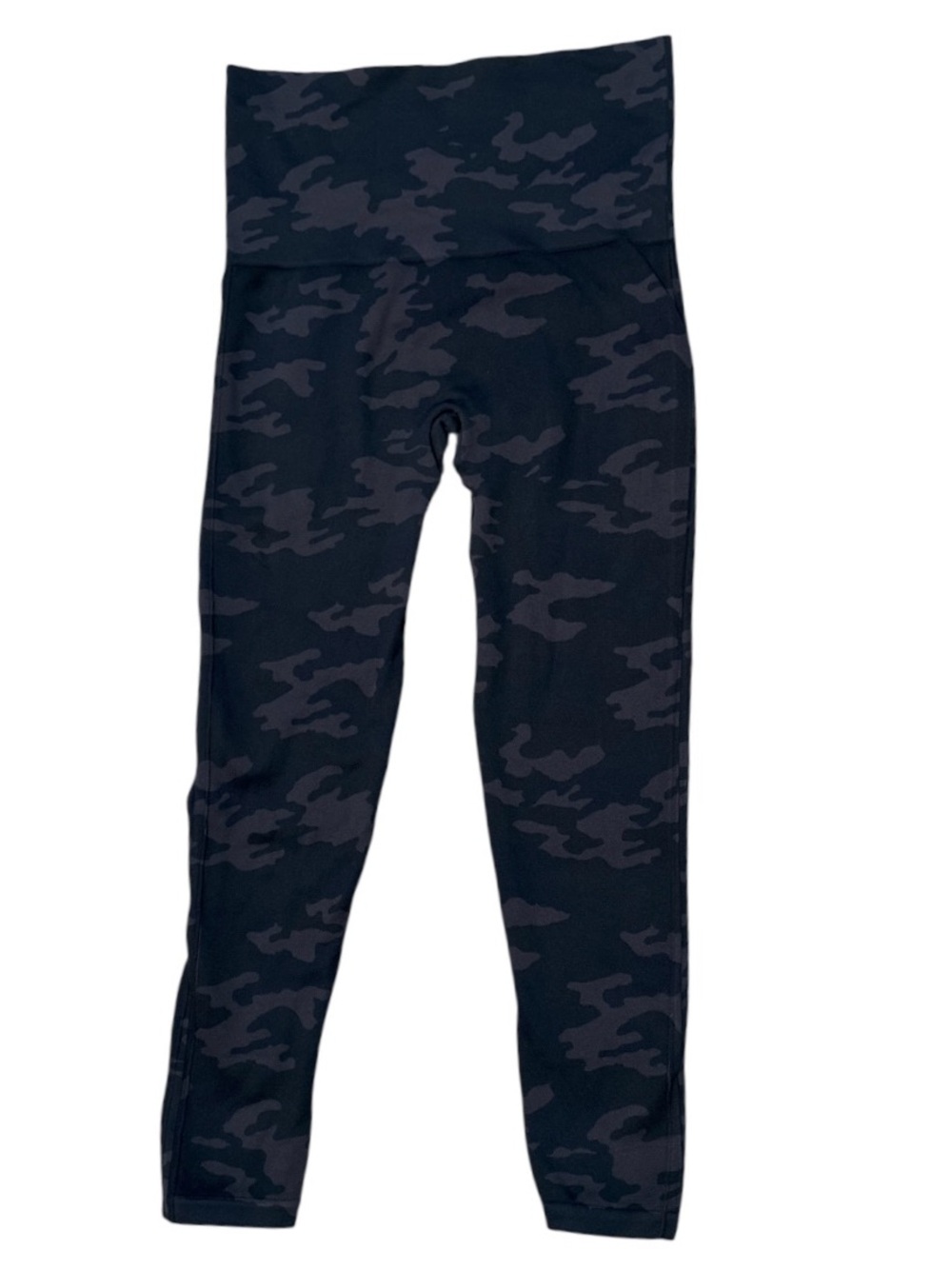 Gray and black camo print Spanx leggings - size medium
